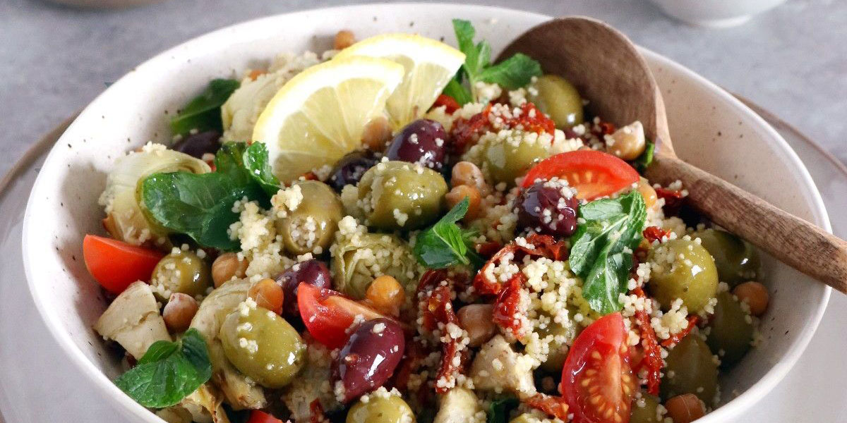 Couscous Salad With Chickpeas